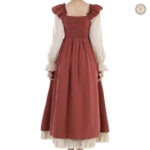 Robe décontractée longue inspirée du style western