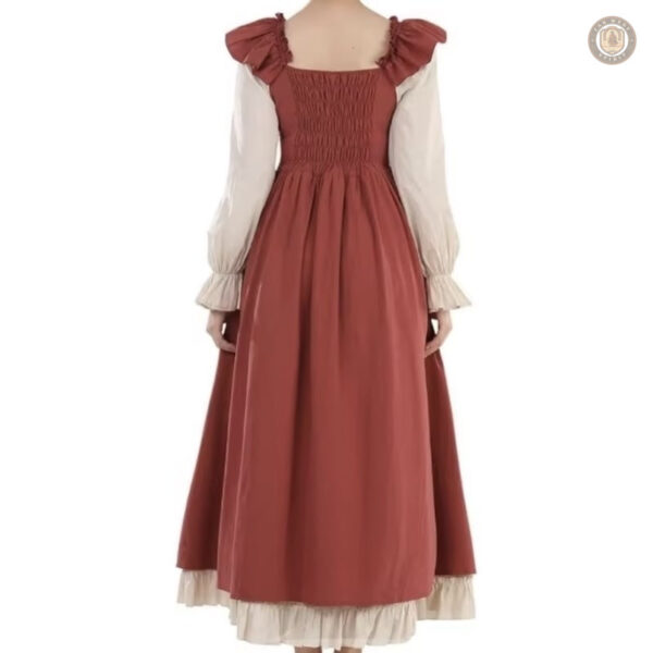 Robe décontractée longue inspirée du style western
