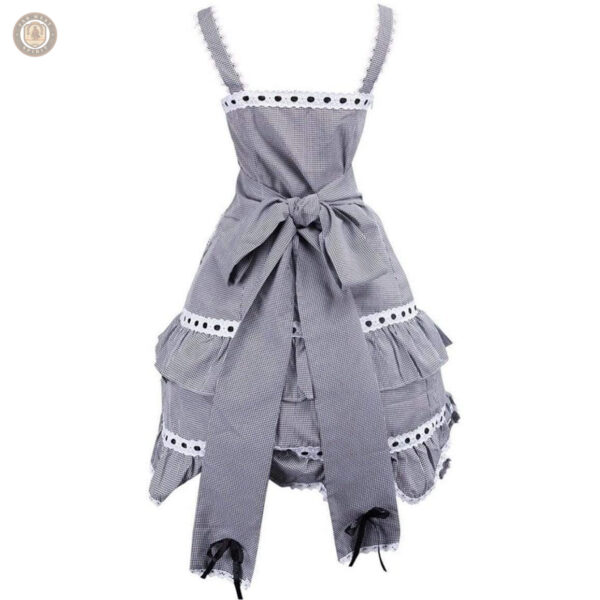 Robe western avec motifs country, élégance rétro