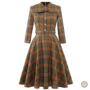 Robe rétro western style Colon