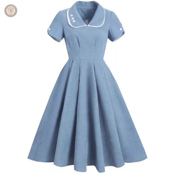 Robe rétro western style pionnier pour un look vintage