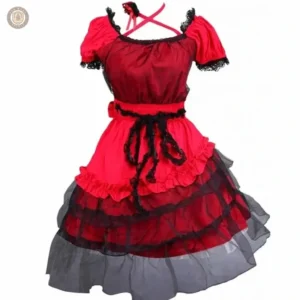 Robe Western Saloon élégante et stylée pour un look cowboy