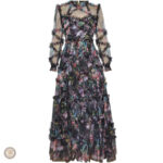 Robe western avec motif inspiré du style cowboy