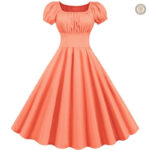 Robe en denim avec touche western classique