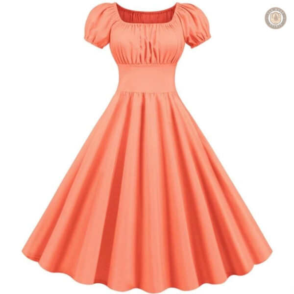 Robe en denim avec touche western classique