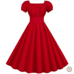 Robe western à volants pour une allure féminine