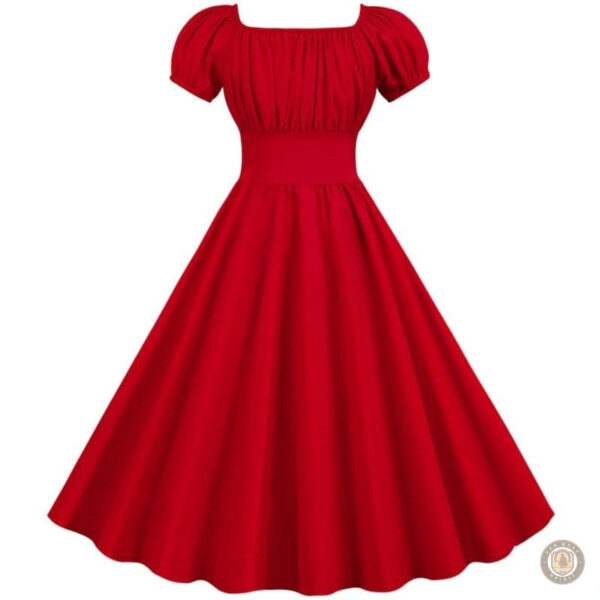Robe western à volants pour une allure féminine