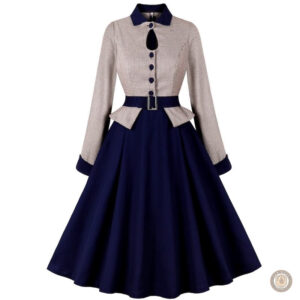 Robe vintage country américaine avec motifs western