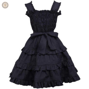 Robe western avec motifs rétro, parfaite pour un look unique
