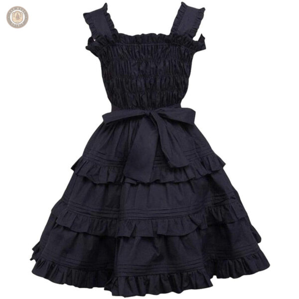 Robe western avec motifs rétro, parfaite pour un look unique