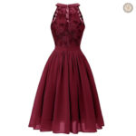 Robe habillée avec une allure cowboy moderne