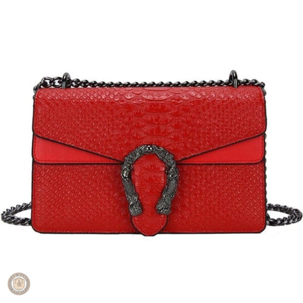 Sac en cuir avec détails de style western unique
