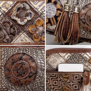 Sac en cuir, design country, style western