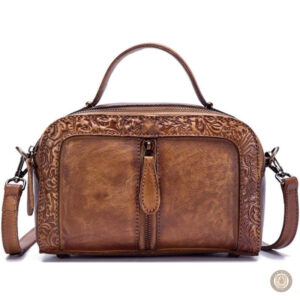 Sac à main cuir style western élégant et pratique