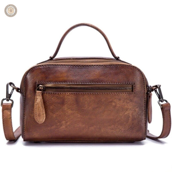 Sac en cuir avec design western authentique