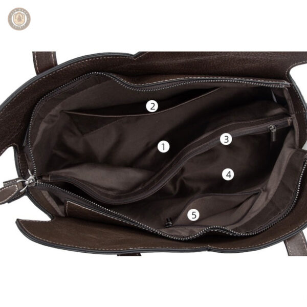 Sac western unique avec motifs floraux raffinés