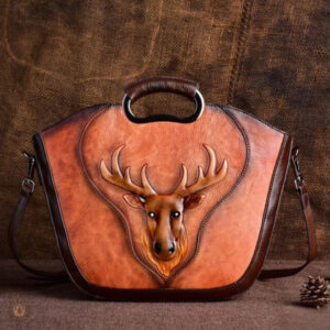 Sac à bandoulière élégant avec design de cerf