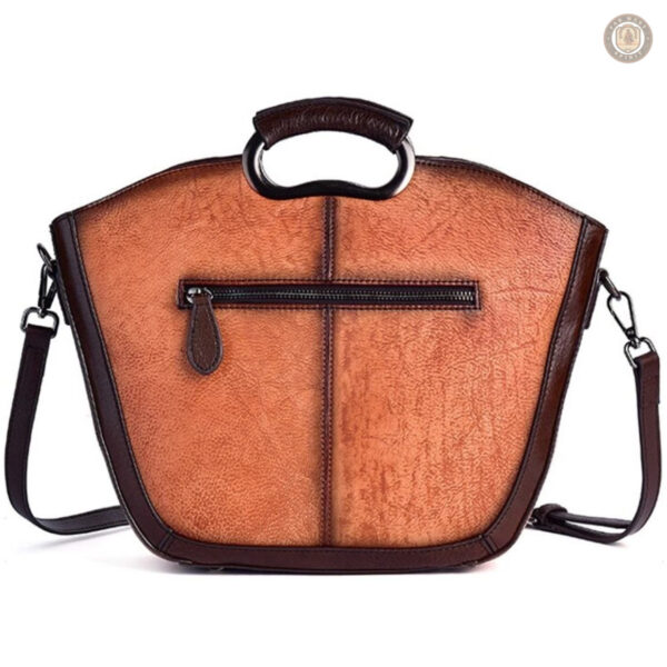 Sac en bandoulière au style western avec cerf décoratif