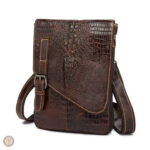 Sac en cuir robuste avec design cowboy classique