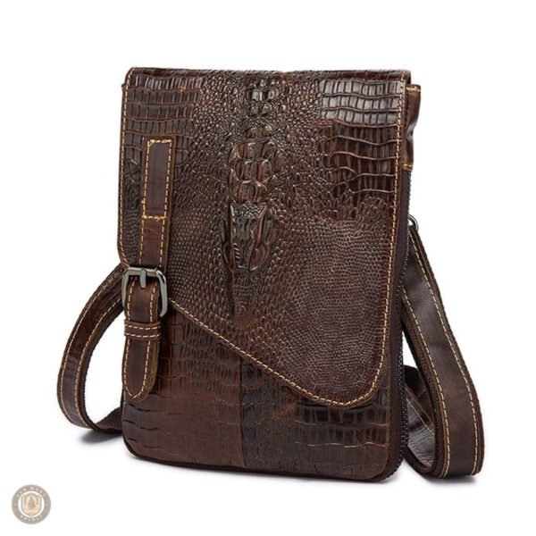 Sac en cuir robuste avec design cowboy classique