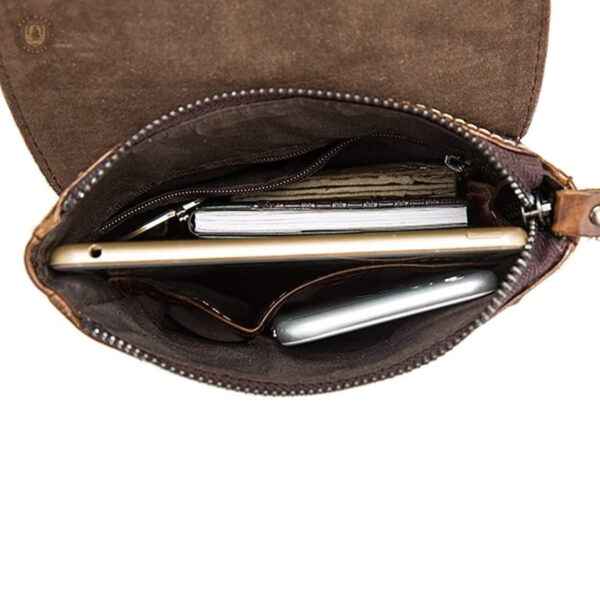 Sac en cuir de style western, alliant praticité et mode
