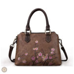 Sac motif floral pour un style western