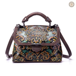 Sac à main à motifs floraux pour femme