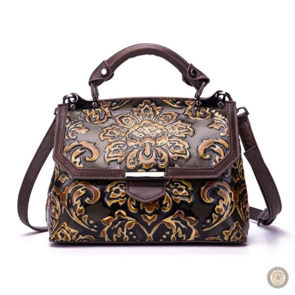 Sac à main chic avec imprimé floral coloré