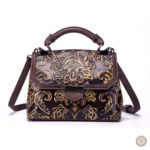 Sac à main tendance aux motifs floraux