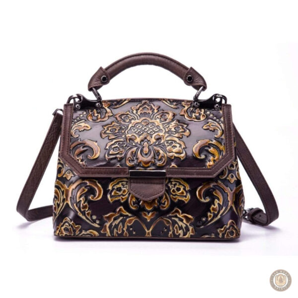 Sac à main tendance aux motifs floraux