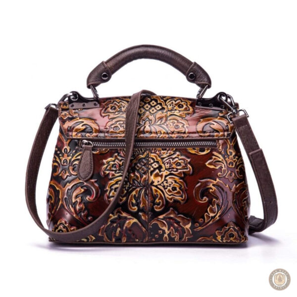 Style western : sac à main floral unique