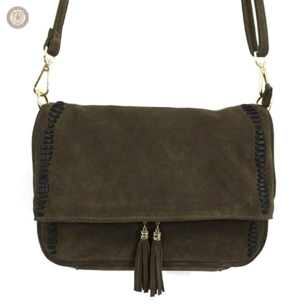 Sac style western en cuir authentique
