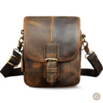 Sacoche de Cowboy en cuir véritable, style western