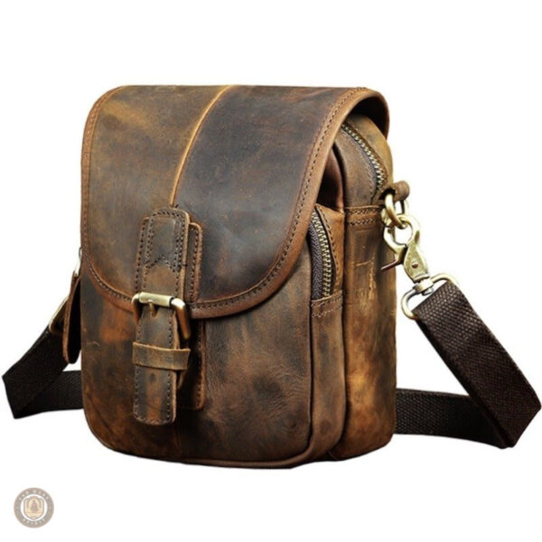 Sacoche western avec poches pratiques pour rangement