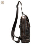 Sacoche western en cuir, idéale pour les aventures en plein air