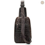 Sacoche pratique en cuir avec motif cowboy
