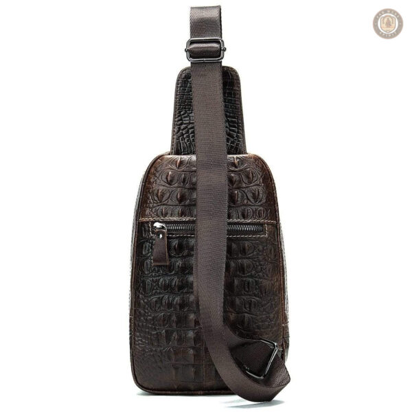 Sacoche pratique en cuir avec motif cowboy