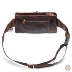 Sacoche ceinture en cuir avec design country élégant
