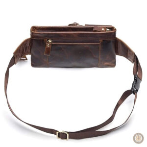 Sacoche ceinture en cuir avec design country élégant