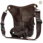 Sacoche western pour moto avec finitions soignées