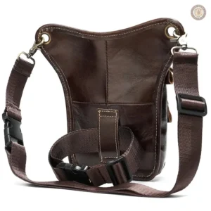 Sacoche western pour moto avec finitions soignées