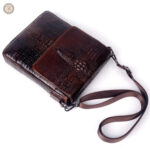 Sacoche en cuir style western, design classique