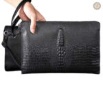 Sacoche en cuir pour homme, look western