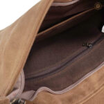 Sacoche en cuir avec design western unique