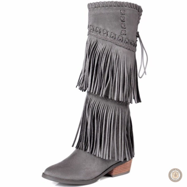 Santiags à franges, parfaites pour un style western