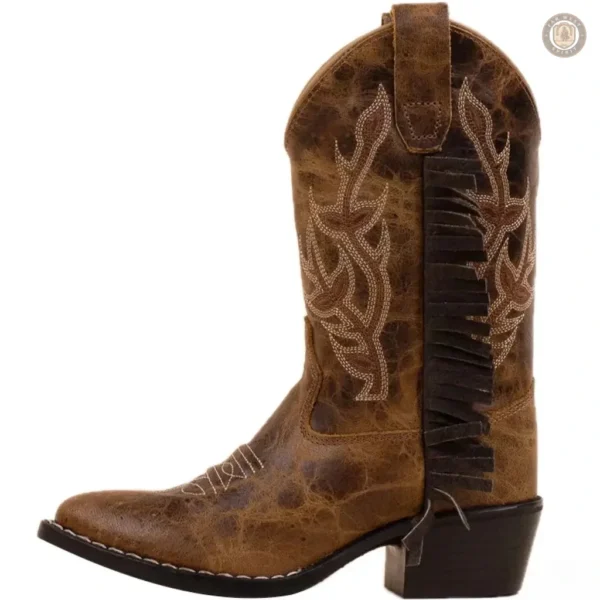 Santiags enfant style cowboy