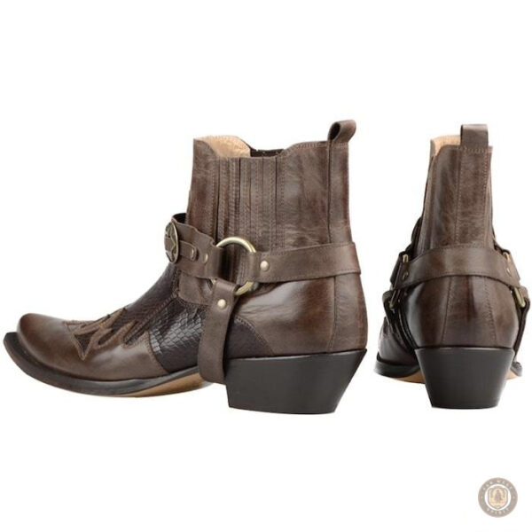 Bottines de style western pour hommes