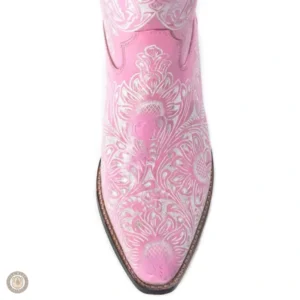 Bottes Santiags rose pour un look western