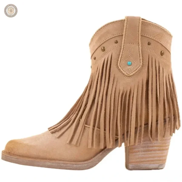 Santiags Femme avec Talon Haut, style cowboy élégant