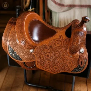 Selle d'équitation western Equi-D, taille 16,5 pouces